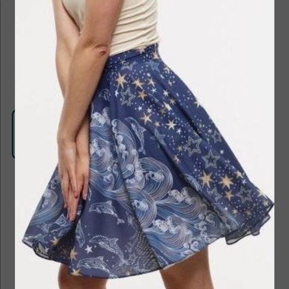 NWOT Vaute Couture vegan chiffon skirt in Medium